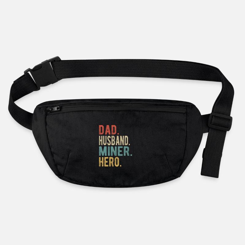 Mineur Papa Mari Héros Sac banane recyclé Stanley/Stella