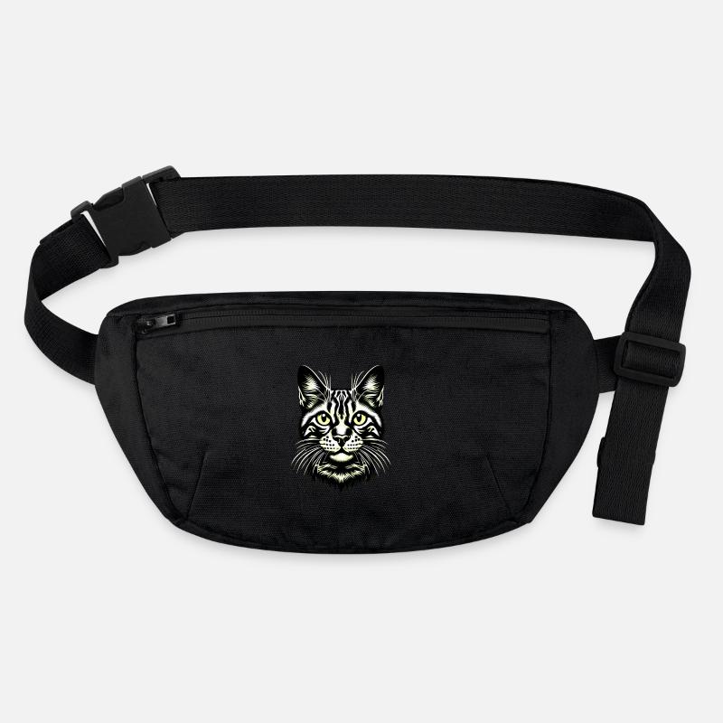 Cat FaceCat, Cat Face, Purr Stanley/Stella recycled Hip Bag 