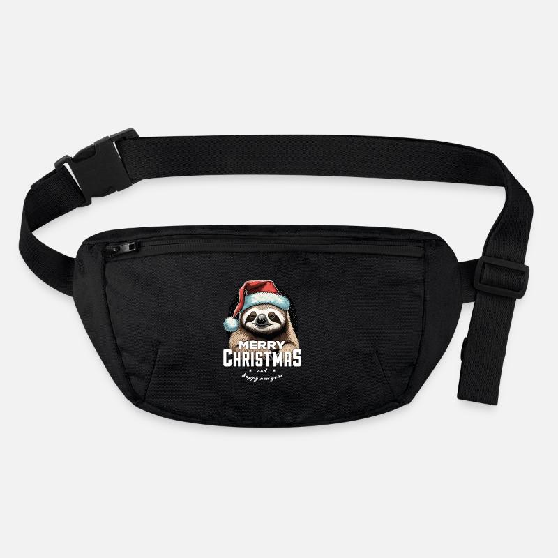 Paresseux de Noël Sac banane recyclé Stanley/Stella