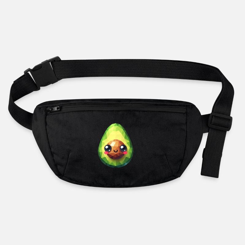 Süße Avocado Polygon Stanley/Stella recycelte Gürteltasche