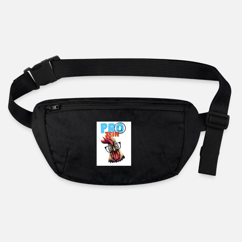 Protein. Protein. Chicken. Poultry. Stanley/Stella recycled Hip Bag 