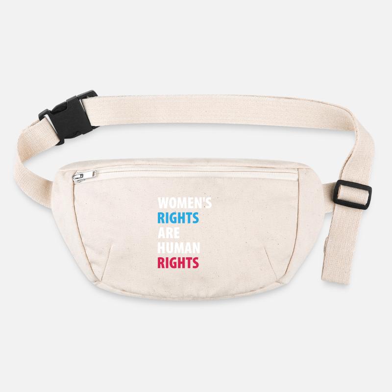 Women's Right Are Human Rights Stanley/Stella recycled Hip Bag 