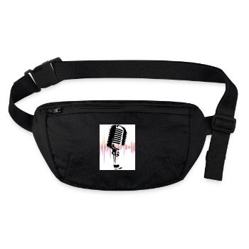 Love for Music Equalizer - Stanley/Stella recycled Hip Bag  - black - Front