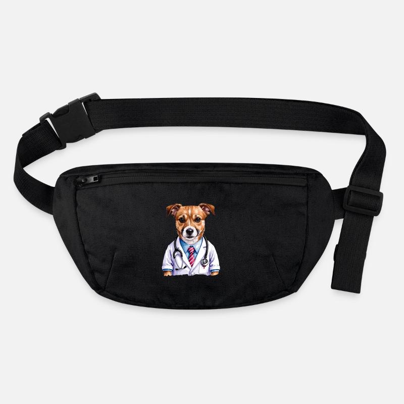 Jack Rusell Dogtor Stanley/Stella recycelte Gürteltasche