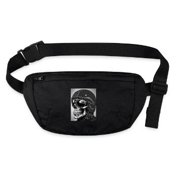 DeadHead Motors - Sac banane recyclé Stanley/Stella - noir - Devant