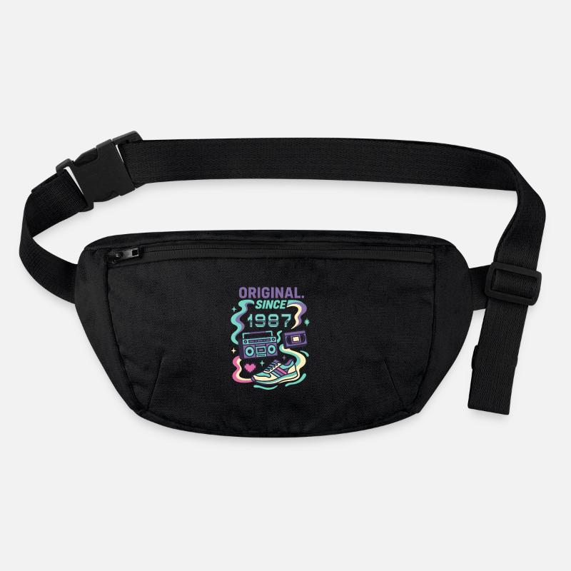Original depuis 1987 - Année de naissance 1987 Sac banane recyclé Stanley/Stella