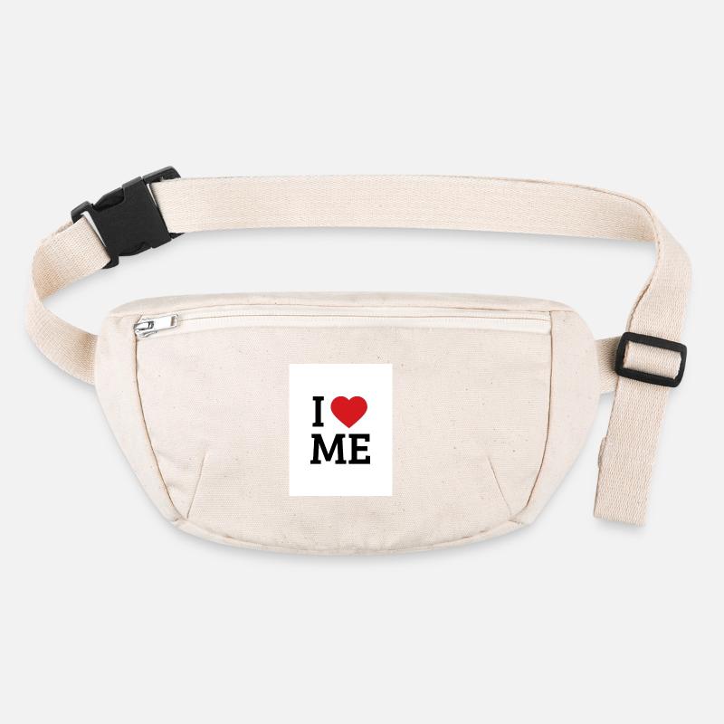 Je m’aime le cœur – L’amour de soi Sac banane recyclé Stanley/Stella