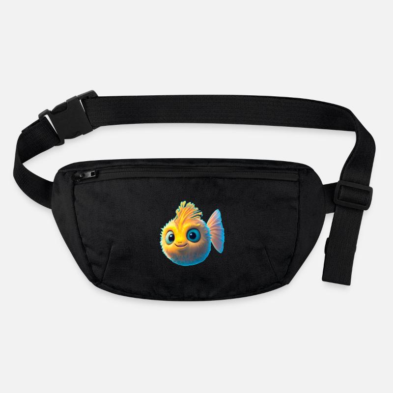 cute baby puffer fish Stanley/Stella recycled Hip Bag 