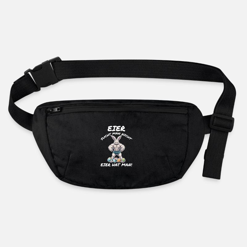 Eier sucht man nicht Ostern Stanley/Stella recycelte Gürteltasche