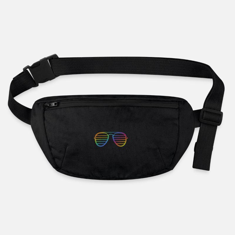 Neon Pride Glasses – Minimalist Design Stanley/Stella recycled Hip Bag 