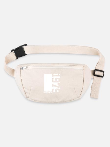 47TH BIRTHDAY LIMITED EDITION 1979 - Stanley/Stella recycled Hip Bag  - natural - Front