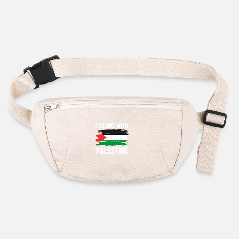 I STAND WITH Palestine Stanley/Stella recycled Hip Bag 
