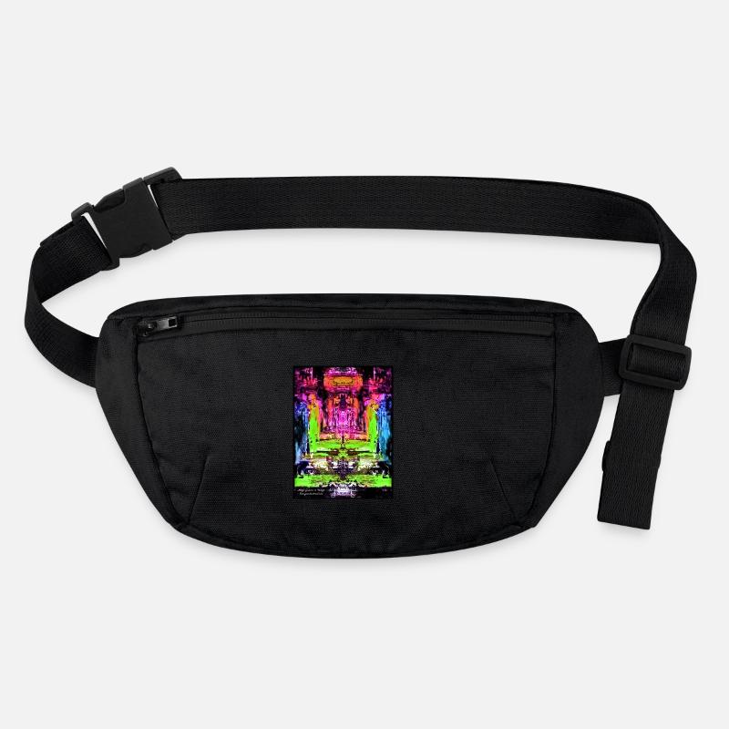 "Line3.2" Black Edition by Marco Eckenbrecht Stanley/Stella recycled Hip Bag 