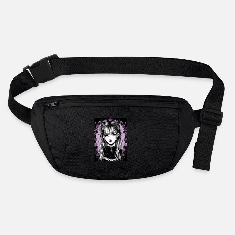 Goth anime mädchen Stanley/Stella recycelte Gürteltasche