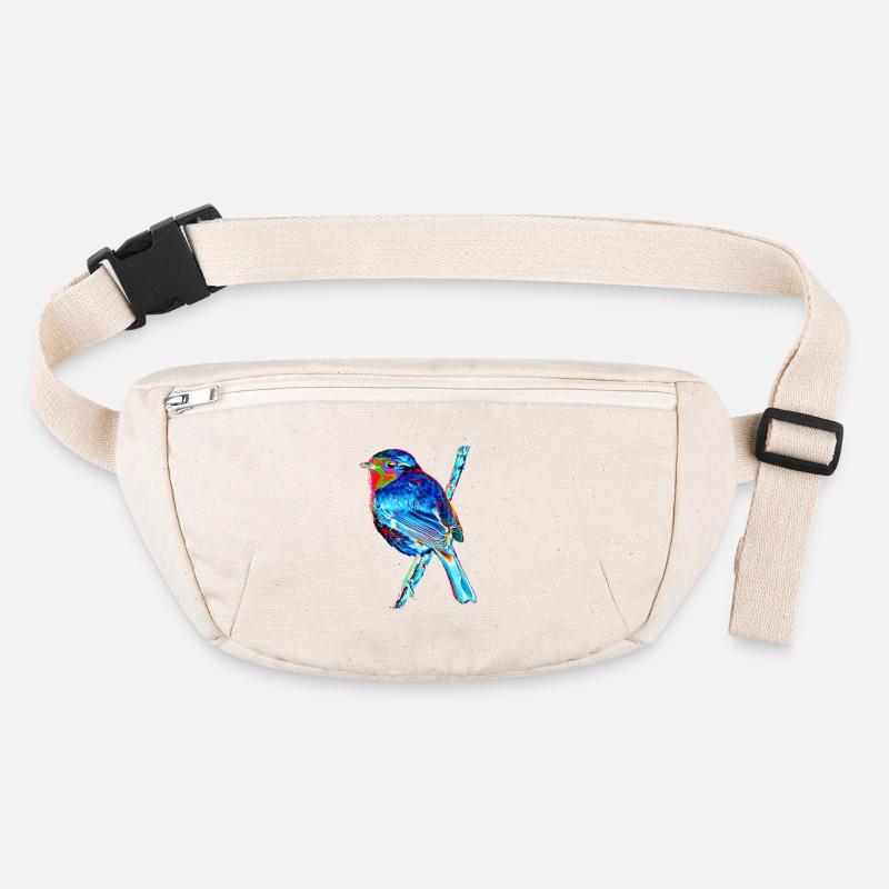 A colorful bird for the day, A732162 Stanley/Stella recycled Hip Bag 