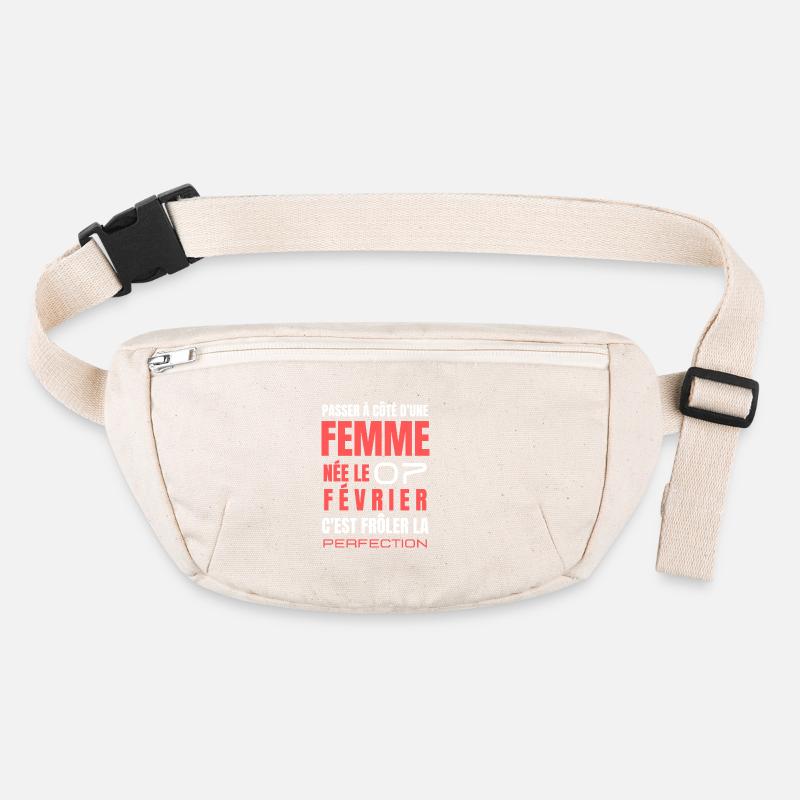 Février Éblouissant - Né le 7, Éclat Inoubliable Sac banane recyclé Stanley/Stella