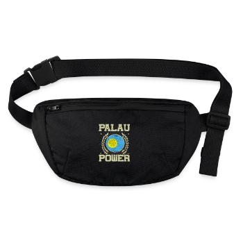 Cool Palau, Design - Sac banane recyclé Stanley/Stella - noir - Devant