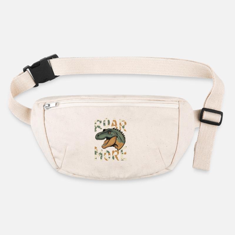 DINOSAUR TSHIRT, ROAR MORE Stanley/Stella recycled Hip Bag 