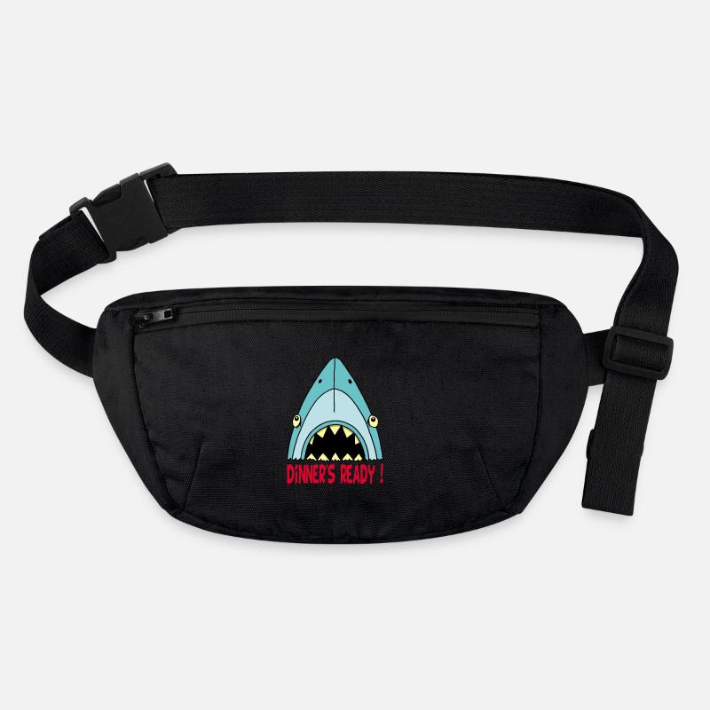 Hungry shark Stanley/Stella recycled Hip Bag 