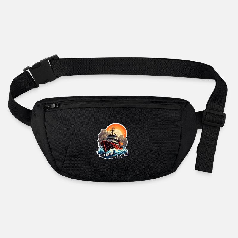 Alle an Bord Stanley/Stella recycelte Gürteltasche