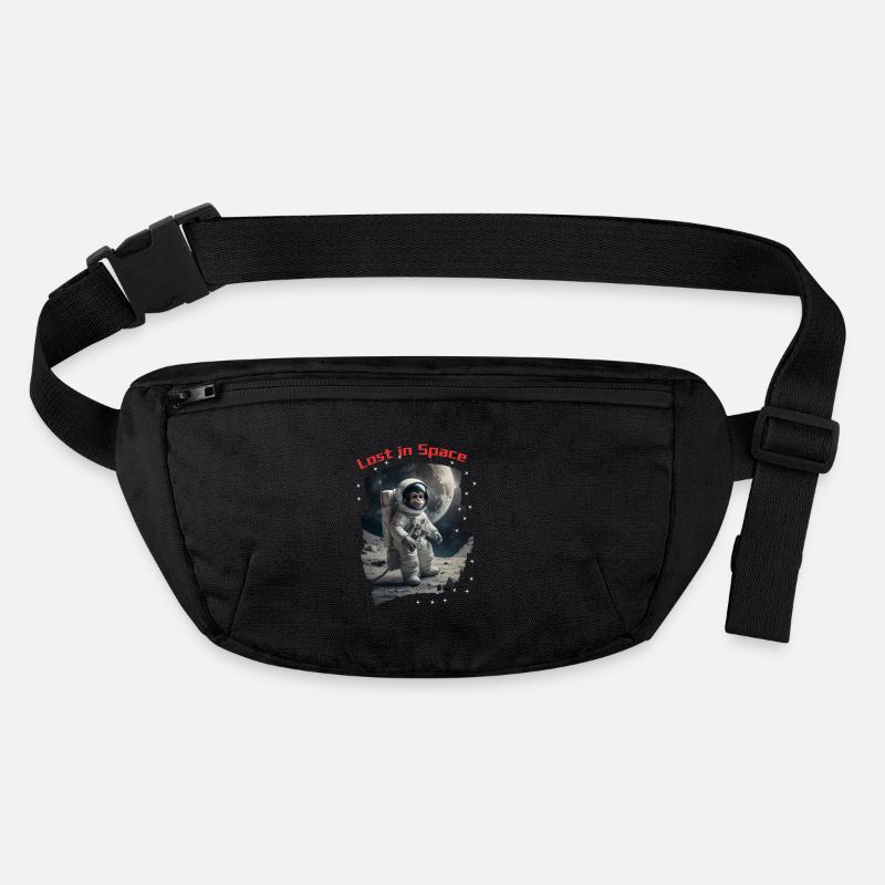 Lost in Space - Monkey as Astronaut Stanley/Stella recycled Hip Bag 