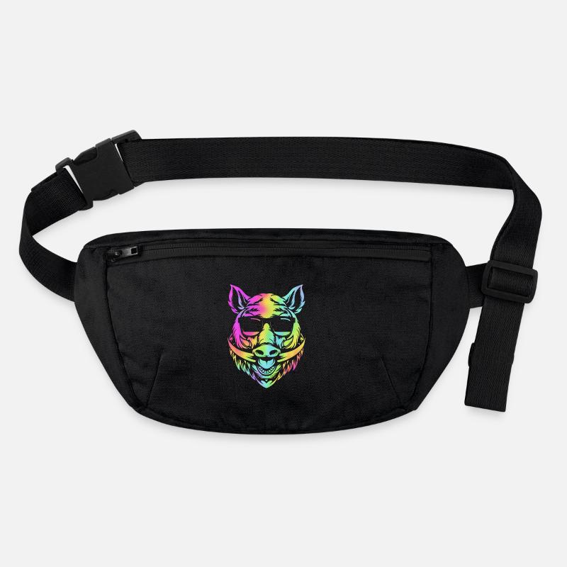 Chasse au cochon Chasseur Chasse au sanglier Sac banane recyclé Stanley/Stella