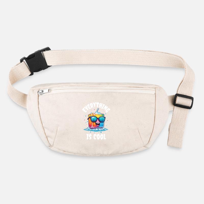 Everything Is Cool, Funny Design For Humour Lovers Stanley/Stella recycled Hip Bag 