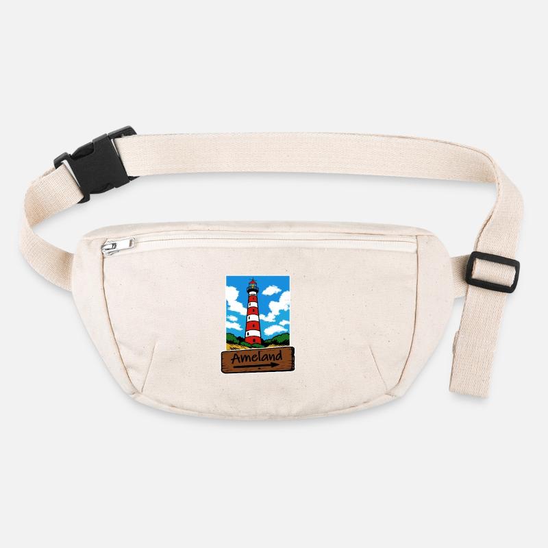 Ameland Lighthouse Holidays Stanley/Stella recycled Hip Bag 
