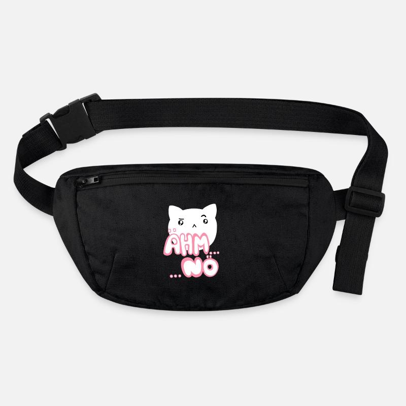 Ähm nö Kawaii Katze rosa Stanley/Stella recycelte Gürteltasche