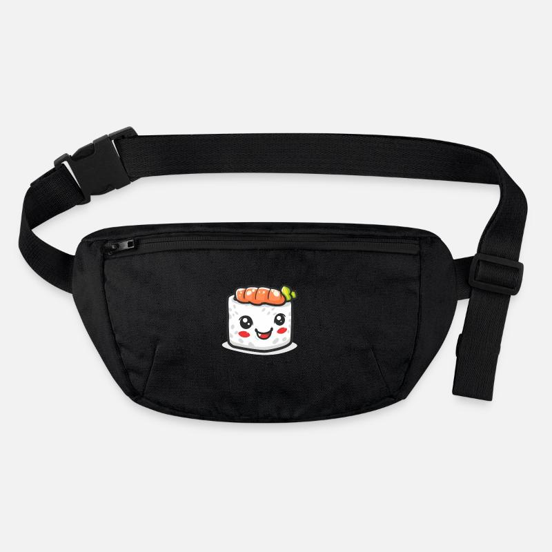 Süßes Sushi Comic Stanley/Stella recycelte Gürteltasche