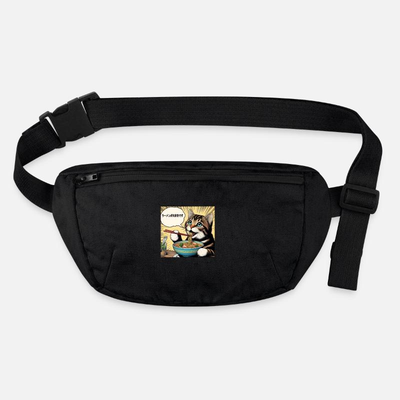 J’adore les ramen chat Sac banane recyclé Stanley/Stella