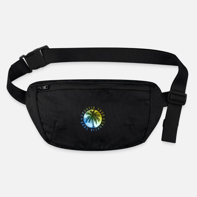 Vacances en Croatie Sac banane recyclé Stanley/Stella