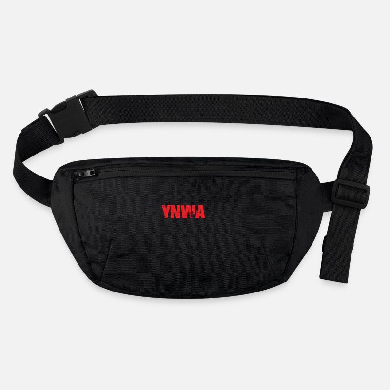 ynwa in red Stanley/Stella recycled Hip Bag 
