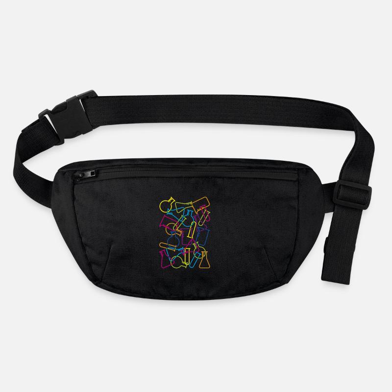 Large Laboratory Glassware Stanley/Stella recycled Hip Bag 