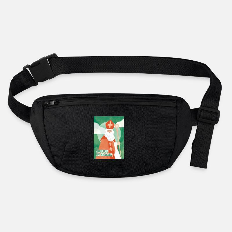 Happy St. Nicholas Stanley/Stella recycled Hip Bag 
