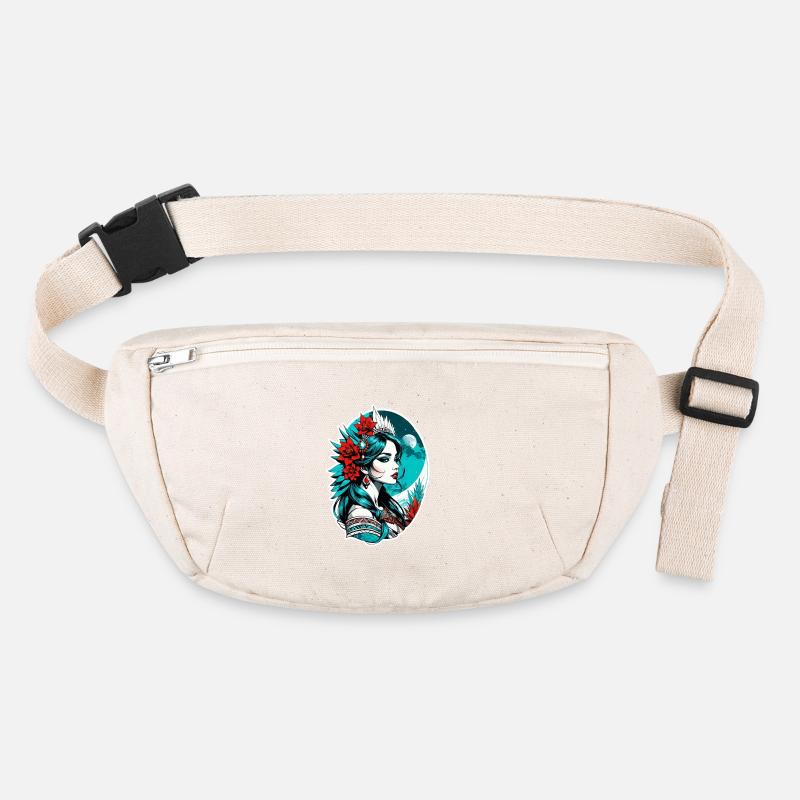 Indische Prinzessin - Aztek Stanley/Stella recycelte Gürteltasche