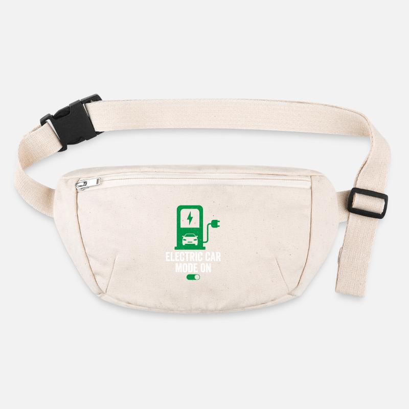 Electric Car Mode On Electric Vehicle EV Driver Stanley/Stella recycled Hip Bag 