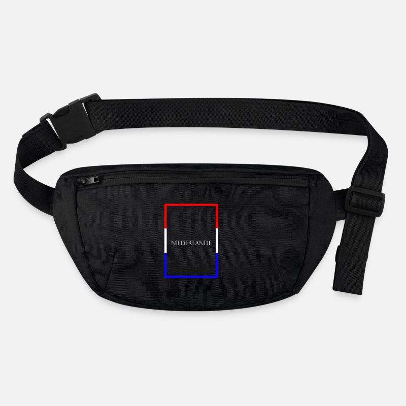 Netherlands - Statement lettering with flag Stanley/Stella recycled Hip Bag 