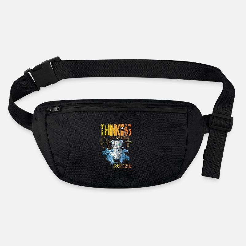 Voodooteddybär Stanley/Stella recycelte Gürteltasche