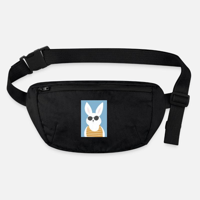 Lapin d’été vintage Sac banane recyclé Stanley/Stella