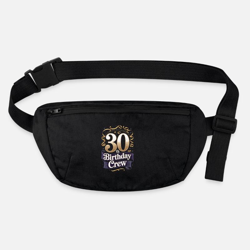 30th Birthday Crew Stanley/Stella recycled Hip Bag 