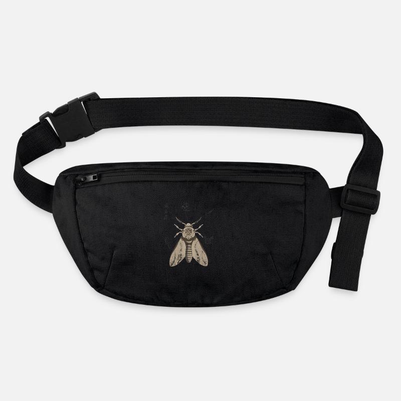 Anatomie du papillon de nuit du crâne Sac banane recyclé Stanley/Stella