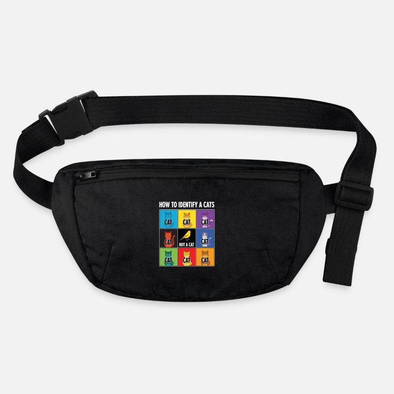 Cat Identification Guide Stanley/Stella recycled Hip Bag 