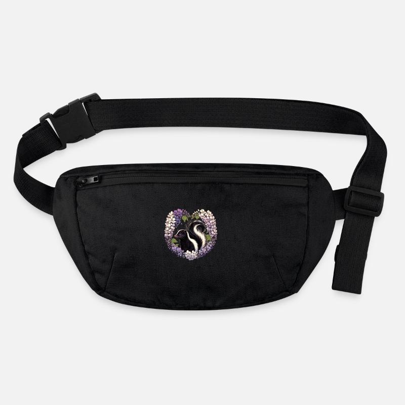 Spring Skunk Lilacs Stanley/Stella recycled Hip Bag 