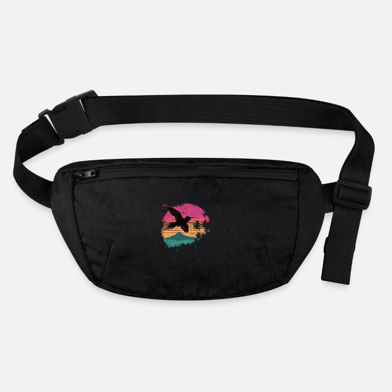 hummingbird, bird, nature, animals, wilderness, nectar Stanley/Stella recycled Hip Bag 