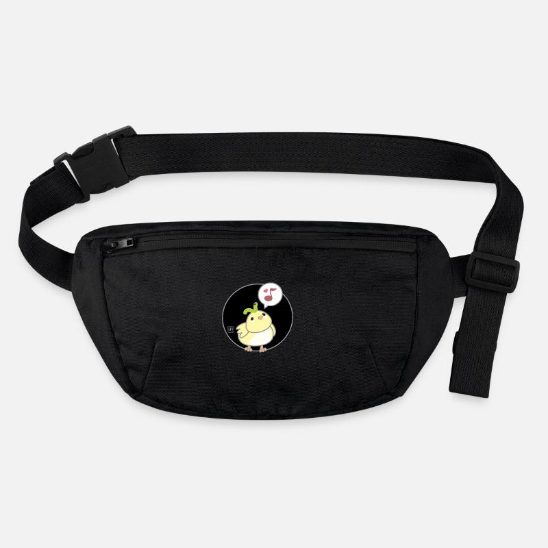 Vogel koreanisch - japanischer Stil 02 Stanley/Stella recycelte Gürteltasche