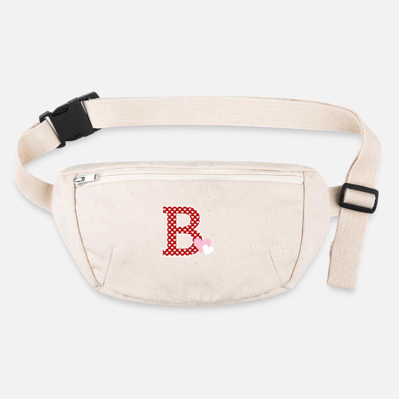 Buchstabe B Herz Stanley/Stella recycelte Gürteltasche