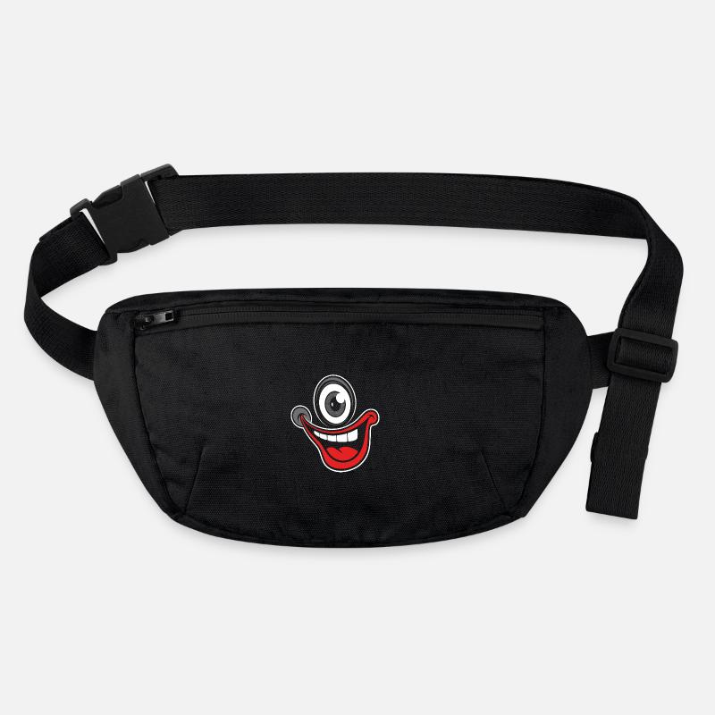Laughing face, joie de vivre, having fun Stanley/Stella recycled Hip Bag 