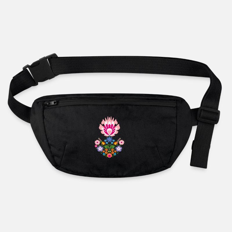 flowers jardin garden spring1 Sac banane recyclé Stanley/Stella