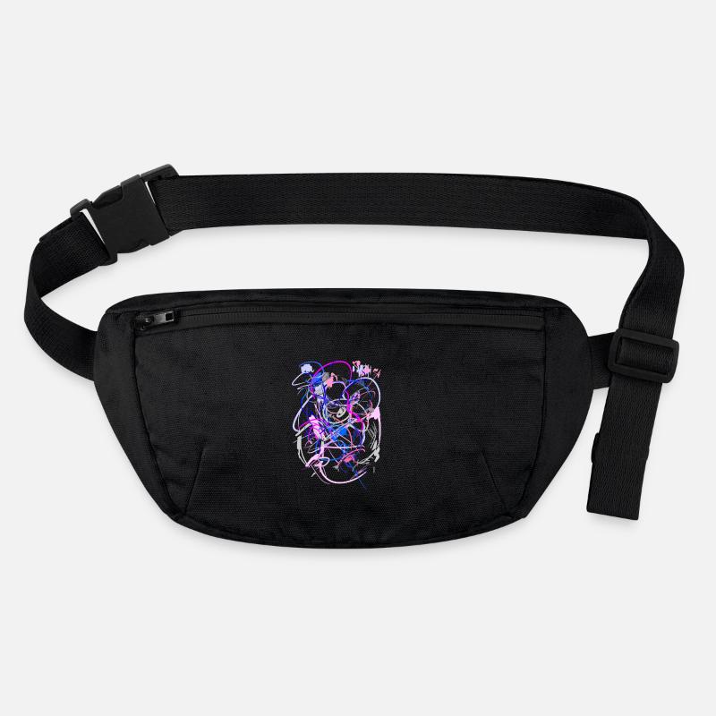 Abstract - Stanley/Stella recycled Hip Bag  - black